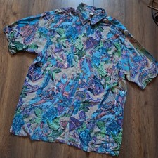 Hawaiihemd Viskose Retro Hemd