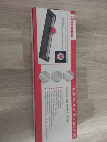 Ecobra rollenschneidemaschine - ecobra,
