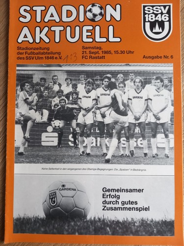 Fussball programm oberliga - fussball,
