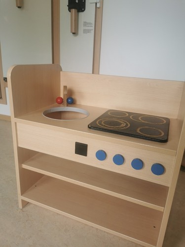 Kinderküche massivholz - kinderküche,
