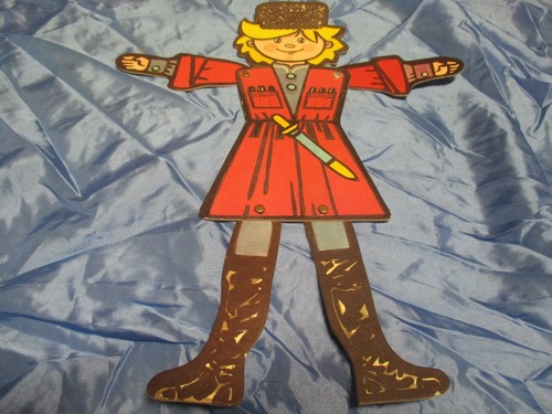 Hampelmann papp figur - -,