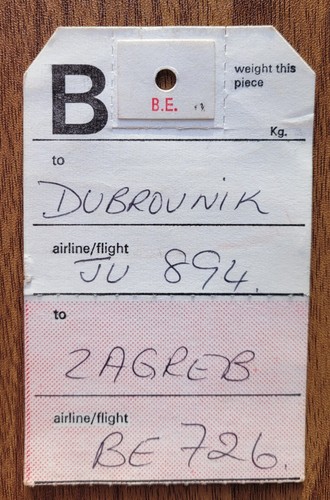 British airways bordkarte - british,