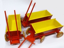 Holzspielzeug Pferdewagen