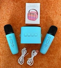 Mini Karaoke Maschine für Kinder, Inkl. 2 Mikrofone
