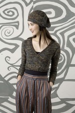 Lang Yarns AURORA Strickanleitung Wickelbolero als download FAM 2