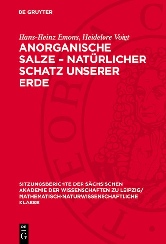 Anorganische salze - anorganische,