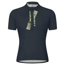 Scott Jr Kinder Fahrradtrikot kurzarm blau/gelb 2026