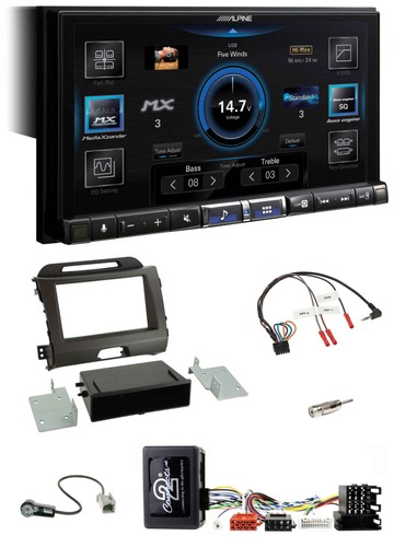 Alpine dab 2din usb - dab,