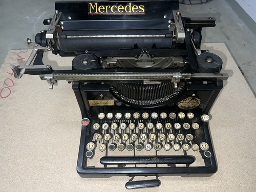 Mercedes schreibmaschine antik - schreibmaschine,
