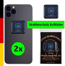 2 x Strahlenschutz Aufkleber