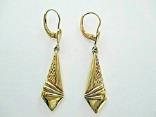 VINTAGE OHRRINGE ° vergoldet