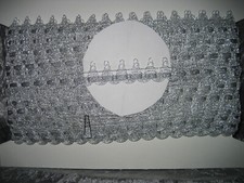 Posamentenborte silber