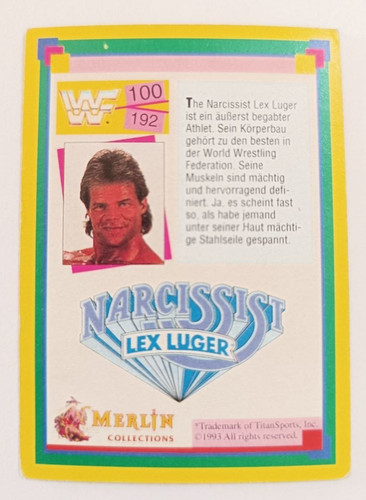 Wwf wrestling sammelkarte - wwf,