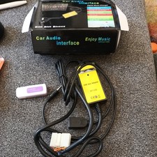 Auto USB/ Mp3 Player Interface AUX In Adapter Connect Toyota 