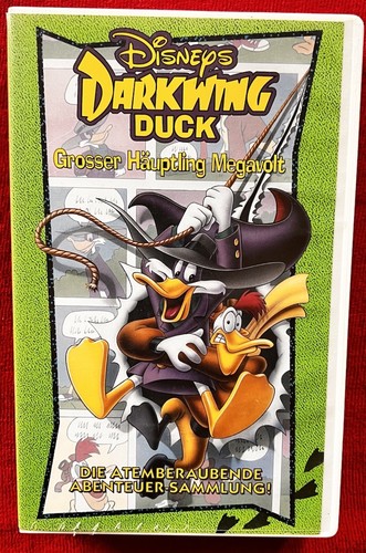 Vhs disneys darkwing - vhs, duck