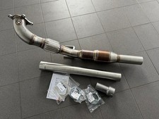 Audi A3 2.0 TFSI AXX BWA 3" Downpipe Edelstahl ECE eintragungsfrei 