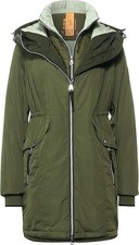 Street One Parka  Winterjacke  Jacke Mantel homey green khaki   Gr. 42  XL   NEU