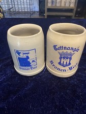 alte Bierkrüge der Brauereien Tettnang und Sinner Brauereikrug Steinkrug Maßkrug