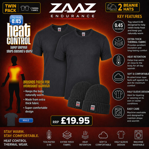 Stk herren thermo shirt - herren,