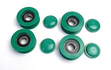 4x Umlenkrolle Rasentraktor für Castel Garden, JP 92,TC 102,TC 122, Brill, Honda