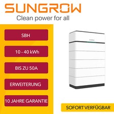 SUNGROW SBH 5 kWh SBH100 SBH150 SBH200 SBH250 SBH300 SBH400 Batteriespeicher