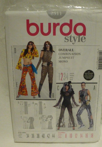 Burda schnittmuster 2511 - 2511, damen