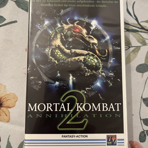 Mortal kombat vhs video film - vhs,