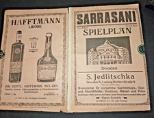 1922 (1-15.3) DRESDEN programm
