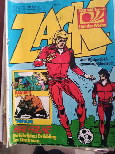 Zack 1974 hefte koralle - zack, (30