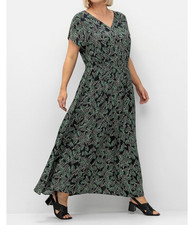 Sheego Damen Maxikleid Kleid