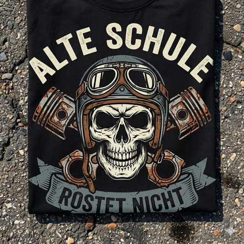 Herren shirt alte schule - herren,