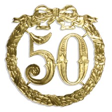 Jubiläumszahl Ø 13 cm