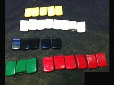 22 FARBIGE LEVER FÜR ORGELN