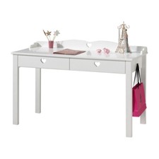 Herz Schreibtisch Weiß Shabby