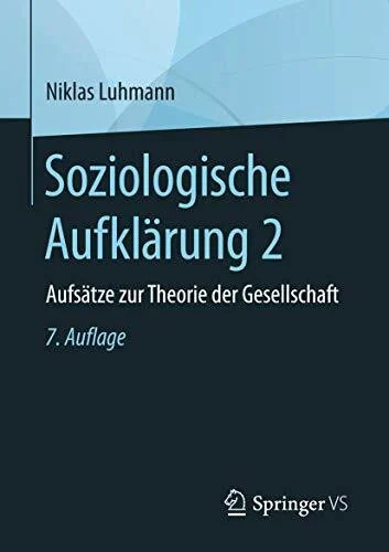 Soziologische aufklärung - soziologische,