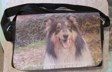 handtaschen damenHandtasche / Umhängetasche UNIKAT Collie / Langhaarcollie