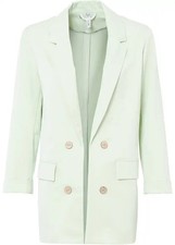 Long-Blazer Gr. 38 Salbei