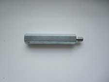  10 Stk. Abstandsbolzen Fe Abstandshalter m. Innengewinde   3*5 mm LüA. 34 mm