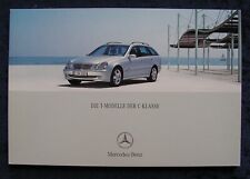 Mercedes-Benz C-Klasse T-Modell W203 Prospekt 8.2003, C 200 CDI - C 30 CDI AMG