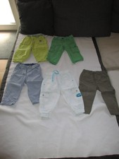 5x Kinder, Baby, Jungen Kleidung, Hose, leichte lange Sommerhose  Gr. 80/86  B8