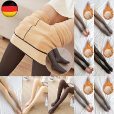 Damen Frau Strumpfhosen Legs Fake Translucent Warme Fleece-Strumpfhose~Pantyhose