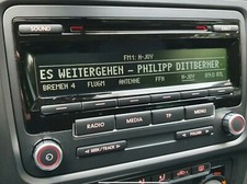 VW RCD 310 MP3 für GOLF Polo EOS Caddy Passat Touran Autoradio CD Polo 6R top