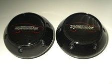 TEAM DYNAMICS ALLOY WHEELS NABENDECKEL Felgendeckel Nabenkappe 2 STÜCK schwarz