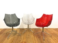 Driade Meridiana Stuhl Cocktail Lounge Club Sessel Klar Transparent