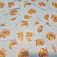 Rewe - 100 Tüten - Wilde Helden Sticker 2022 Neu