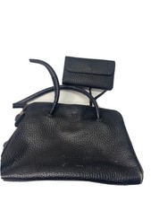 DAMEN Handtasche + Portemonnaie Echtleder Voi TOP