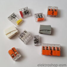 Verbindungsklemmen Leuchtenklemmen Steckklemmen Dosenklemmen Lampenklemmen