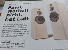 Lautsprecher BAUSATZ Visaton Klang Und Ton CT 290 cheap trick Stereo highend