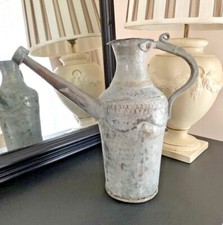 Vintage Metall Kanne Krug Fernost/Nahost Deko Krug Zinn