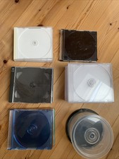 25 Leerhüllen (CD/DVD/BluRay) und 1 Leerspindel